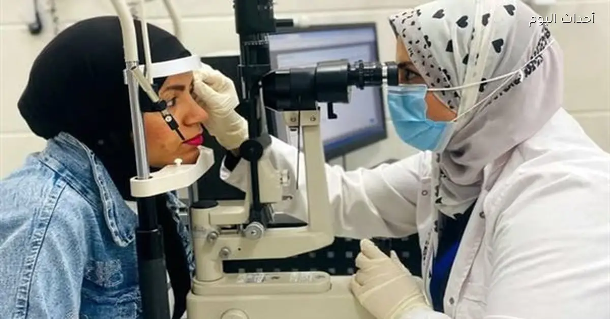 الرعاية الصحية تدعم مستشفى الرمد ببورسعيد بأجهزة طبية جديدة