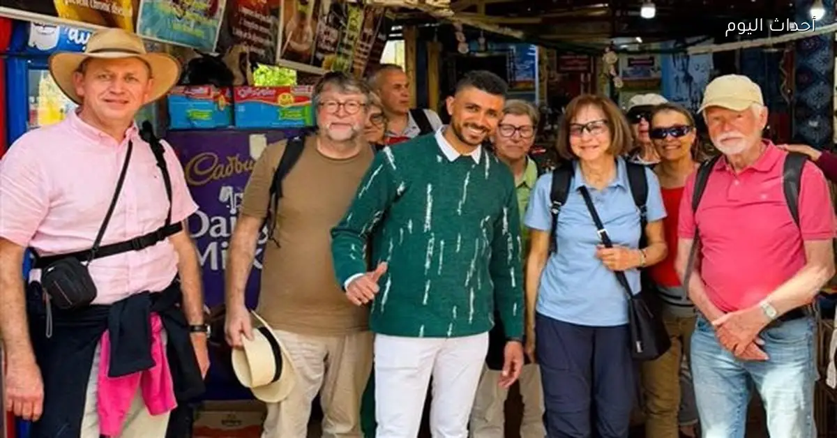 إعادة محفظة سائح ألماني على يد صاحب كافيتيريا جزيرة النباتات