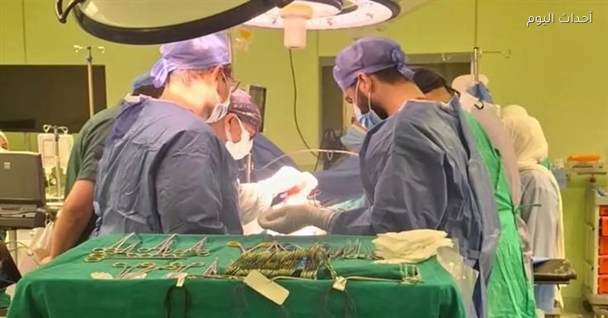 أم تتبرع بجزء من كبدها لإنقاذ ابنتها في المنوفية