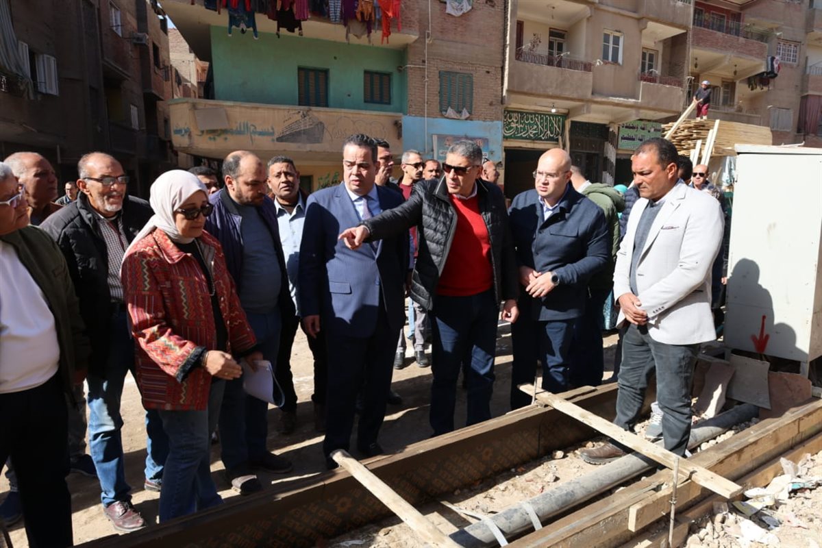 طريق جسر المنوات بالحوامدية