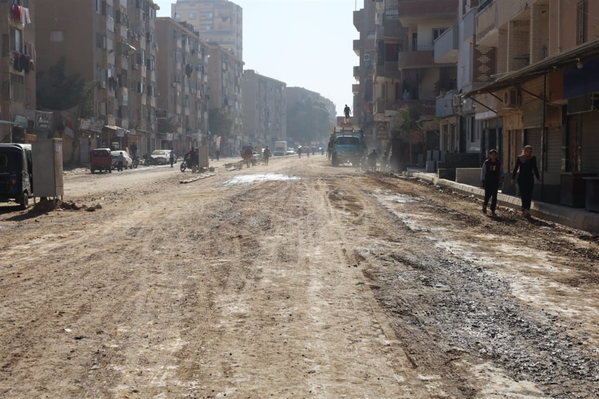 طريق جسر المنوات بالحوامدية