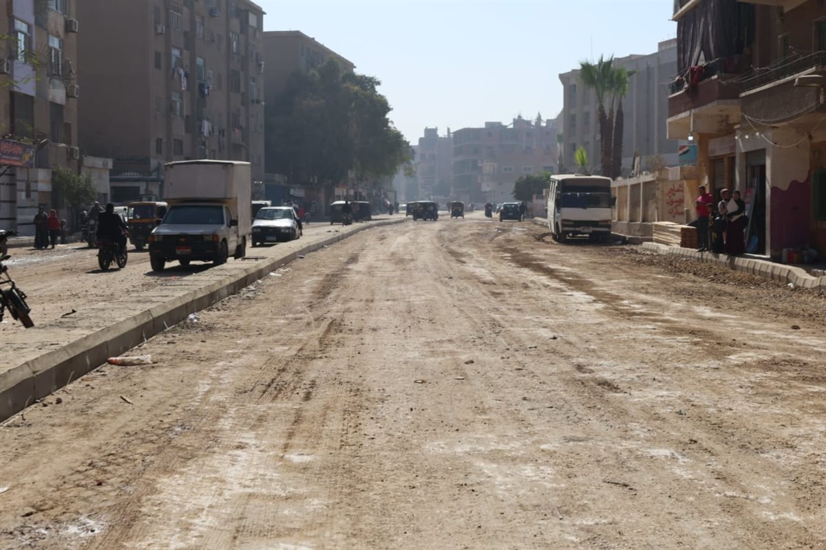 طريق جسر المنوات بالحوامدية