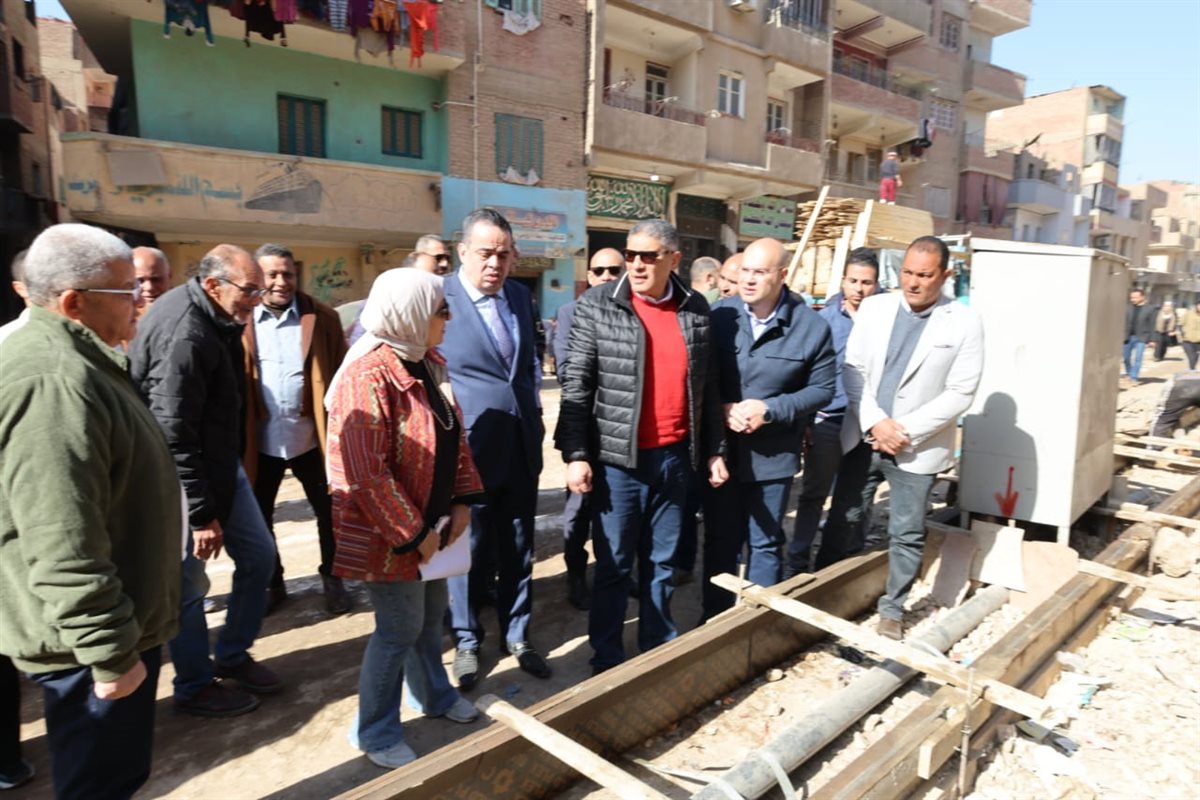 طريق جسر المنوات بالحوامدية