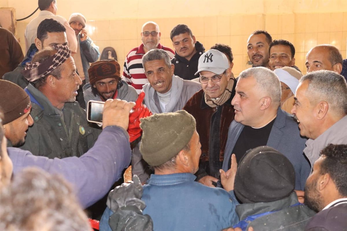 جانب من الزيارة