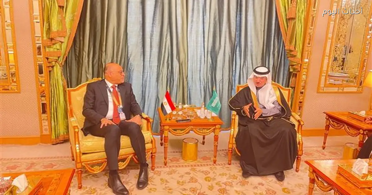 وزير العمل يلتقي نائب وزير الموارد البشرية السعودي