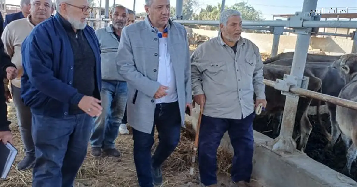 متابعة ميدانية لمزارع ومشاتل الإنتاج في المحافظات