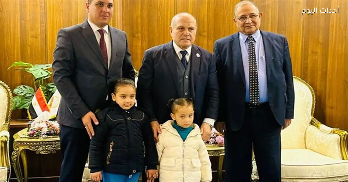 تكريم أسرة المستشارة سهام الأنصاري من النيابة الإدارية