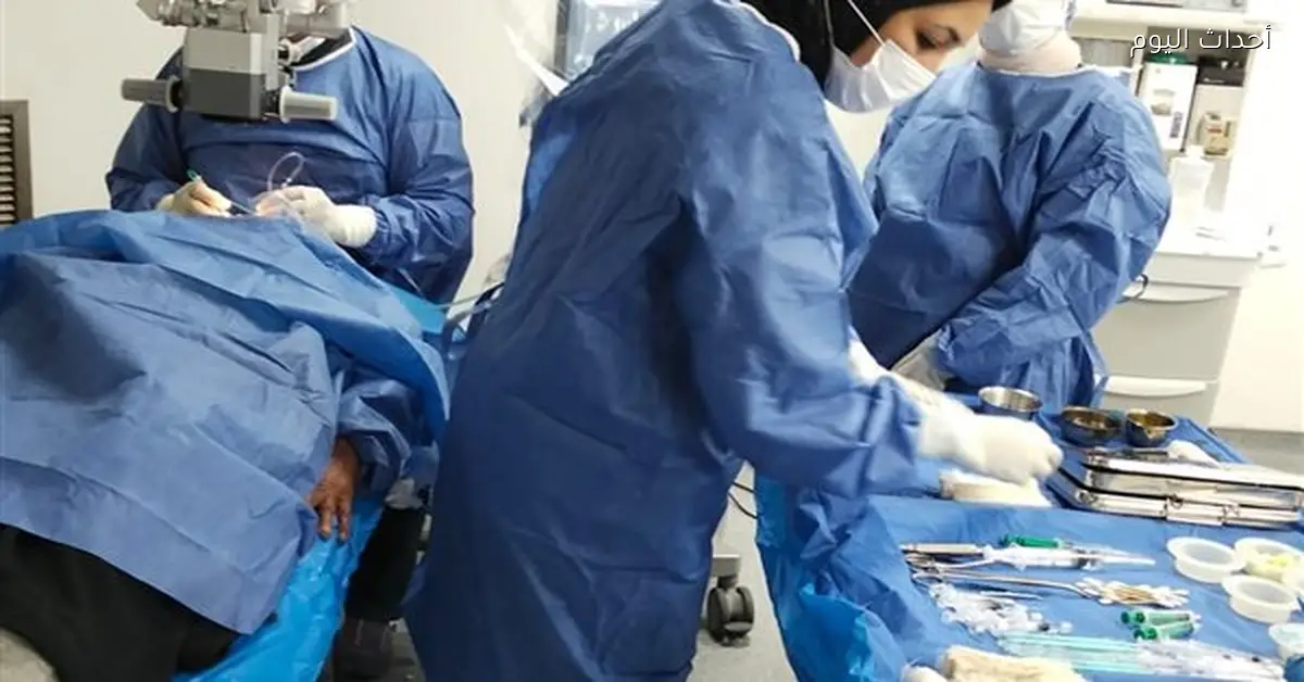 انتهاء قوائم انتظار جراحات المياه البيضاء في مستشفى نجع حمادي