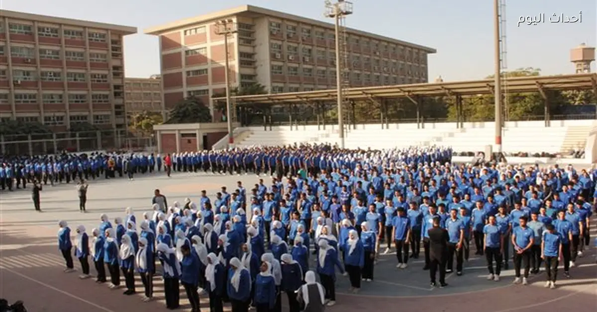 3700 طالب يشاركون في معسكر كشفي بجامعة أسيوط
