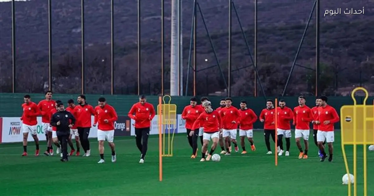 أحذية جديدة في معسكر منتخب مصر قبل مواجهة السنغال
