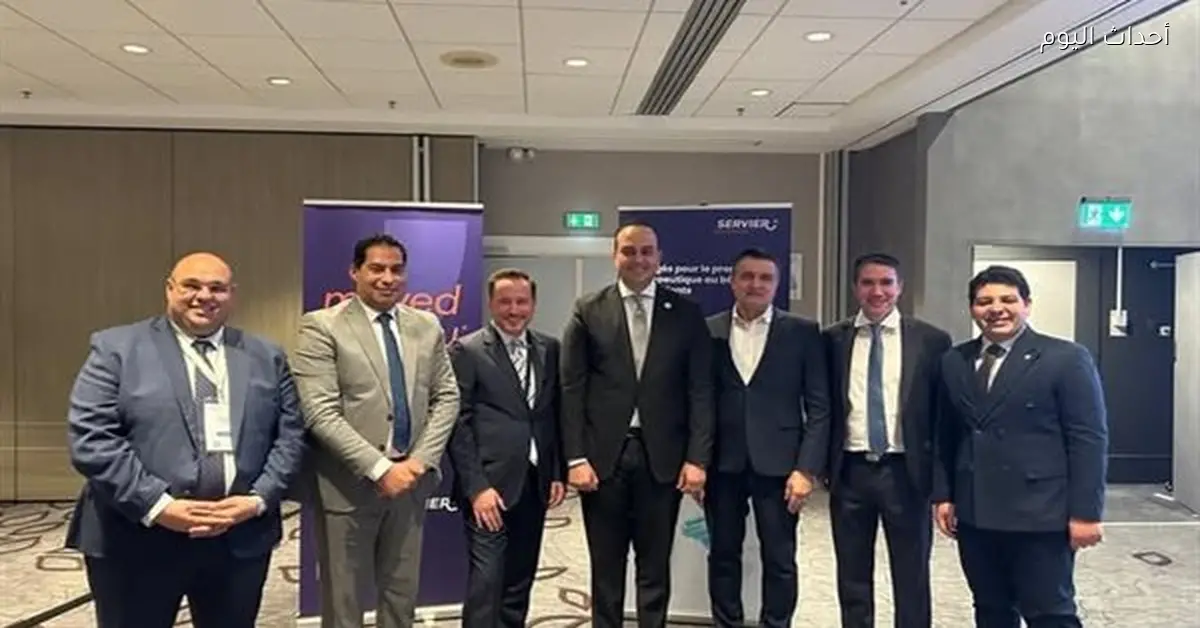 أحمد السبكي يزور مختبر الأبحاث بشركة سيرفيه الفرنسية