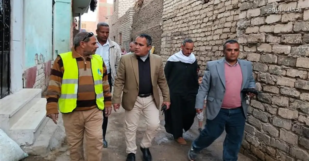 إزالة التعديات وتحرير مخالفات في بني سويف