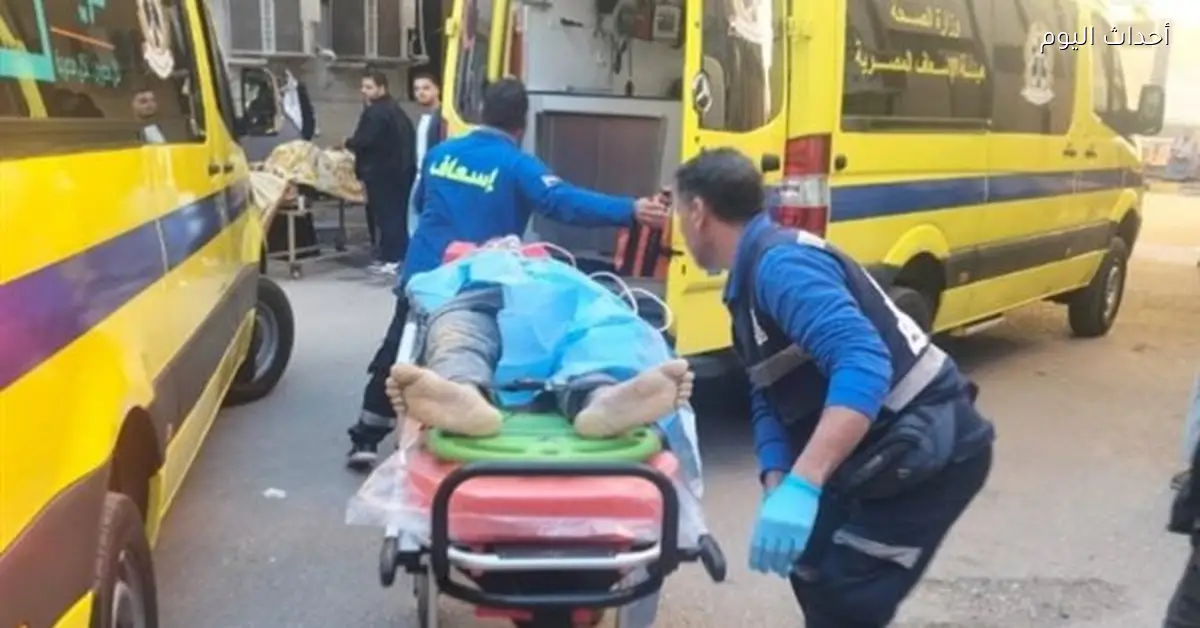 إصابة 4 عمال في حادث اختناق ببني سويف