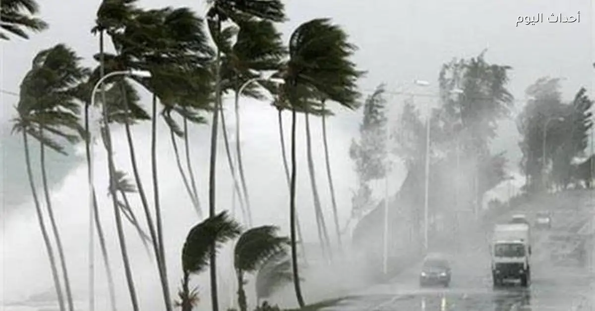 الأرصاد تحذر من أمطار ورياح قوية في السويس اليوم