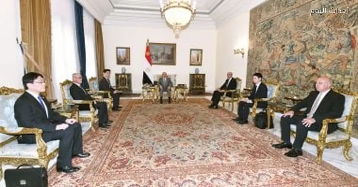 الرئيس السيسي يؤكد على أهمية الاستفادة من تجربة اليابان في التعليم