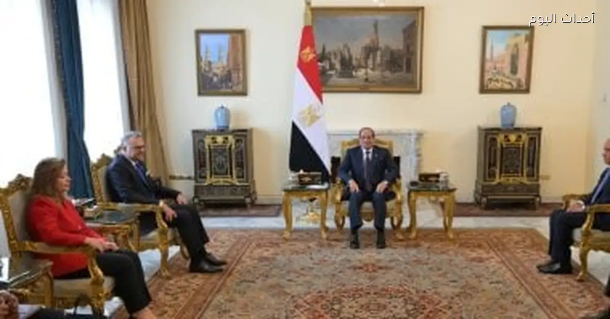 الرئيس السيسي يؤكد لكبير مستشاري ترامب أهمية الأمن المائي لمصر كأولوية قصوى
