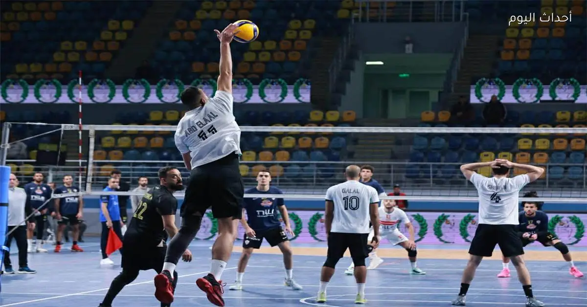 الزمالك يتغلب على بتروجيت في كأس السوبر المصري للكرة الطائرة