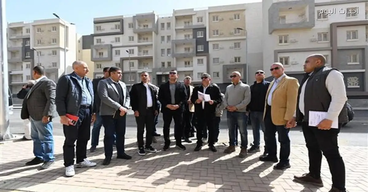 الشربيني يتفقد وحدات المبادرة الرئاسية سكن لكل المصريين