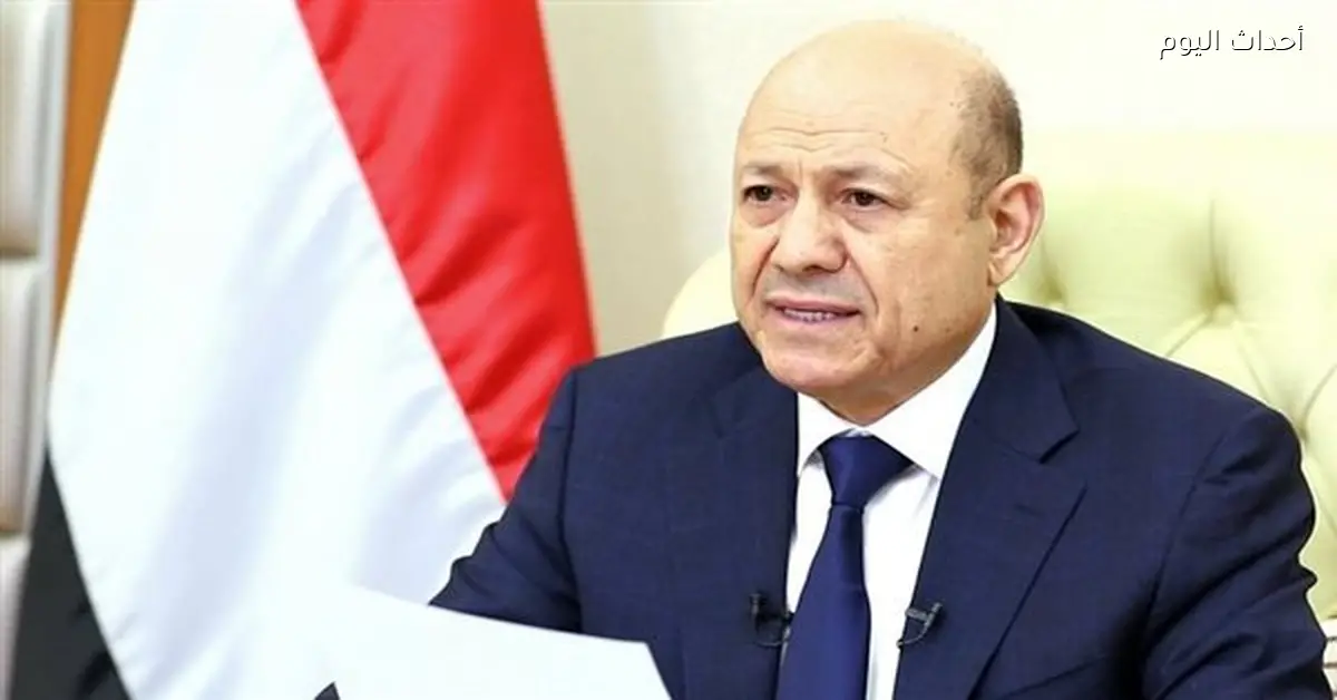 العليمي يوضح موقف اليمن من الإمارات بعد إنهاء وجودها العسكري في البلاد