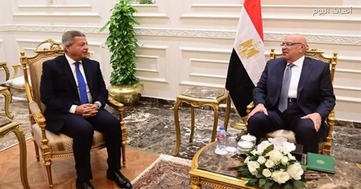 المستشار هشام بدوي يستقبل رئيس المجلس الأعلى للإعلام