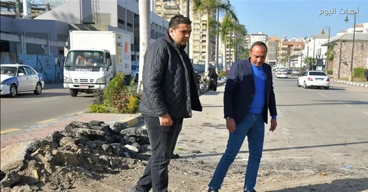 بدء توصيل المرافق لاستاد النادي المصري الجديد