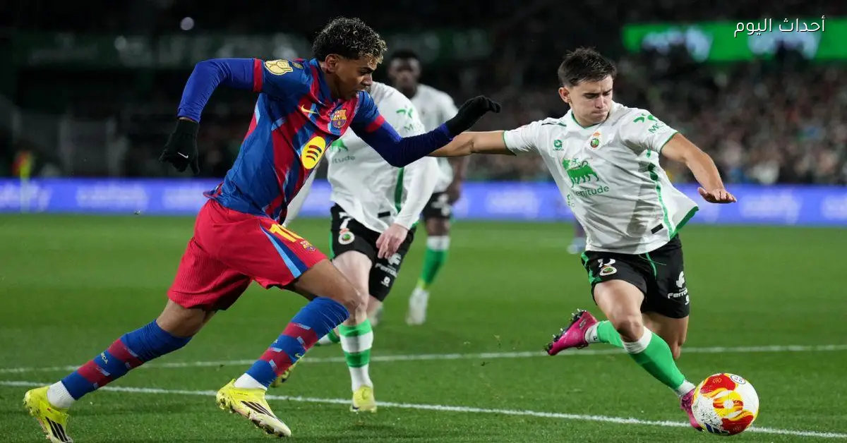 برشلونة يتخطى راسينج سانتاندير في كأس ملك إسبانيا