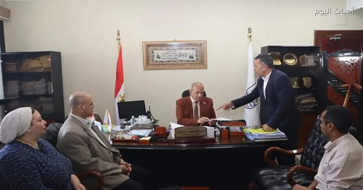 تحسين إدارة الموارد البشرية ومنظومة العمل في بني سويف