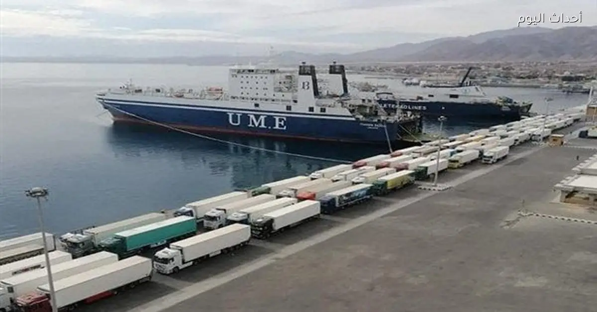 تداول 19 ألف طن من البضائع في موانئ البحر الأحمر