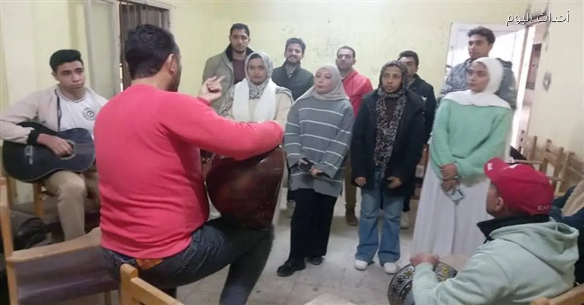 تدريبات الموسيقى والكورال مستمرة في السويس ضمن مشروع دروب الفنون