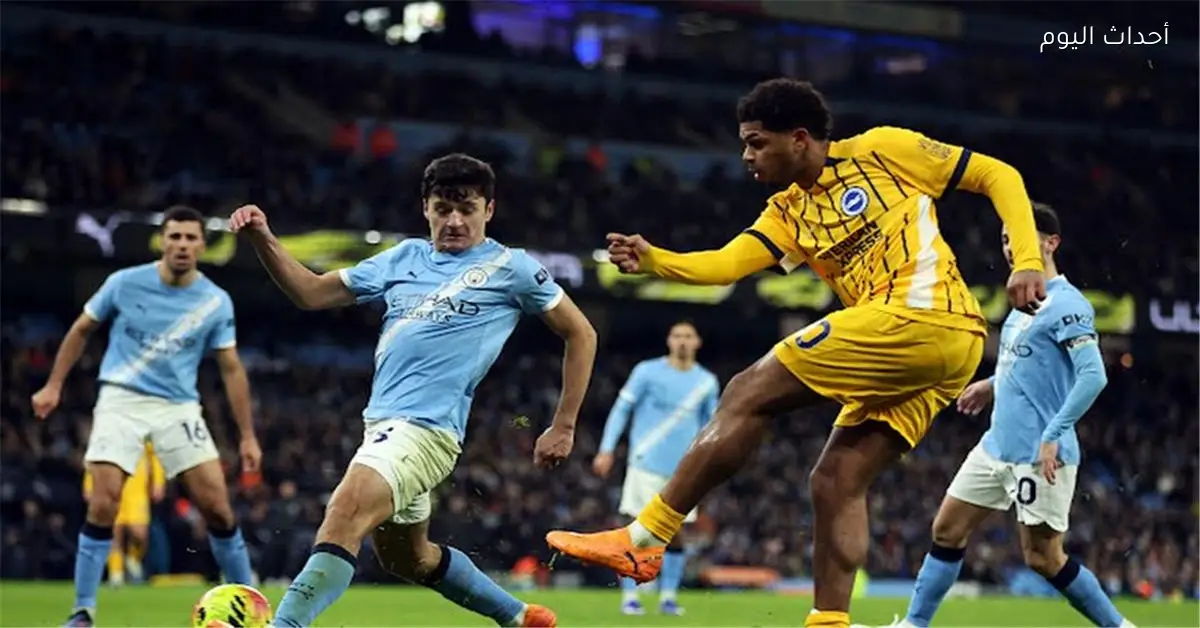 ترتيب الدوري الإنجليزي عقب تعادل مانشستر سيتي مع برايتون