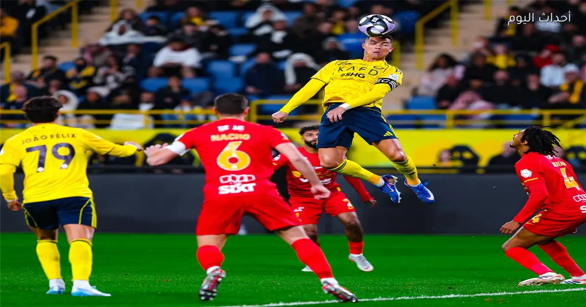 ترتيب هدافي الدوري السعودي عقب هدف رونالدو في مباراة القادسية