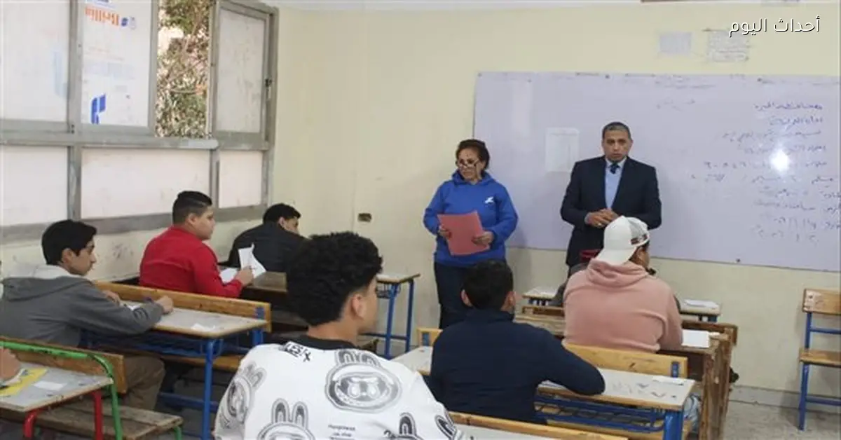 تسريب امتحان الدراسات الاجتماعية للشهادة الإعدادية في الجيزة