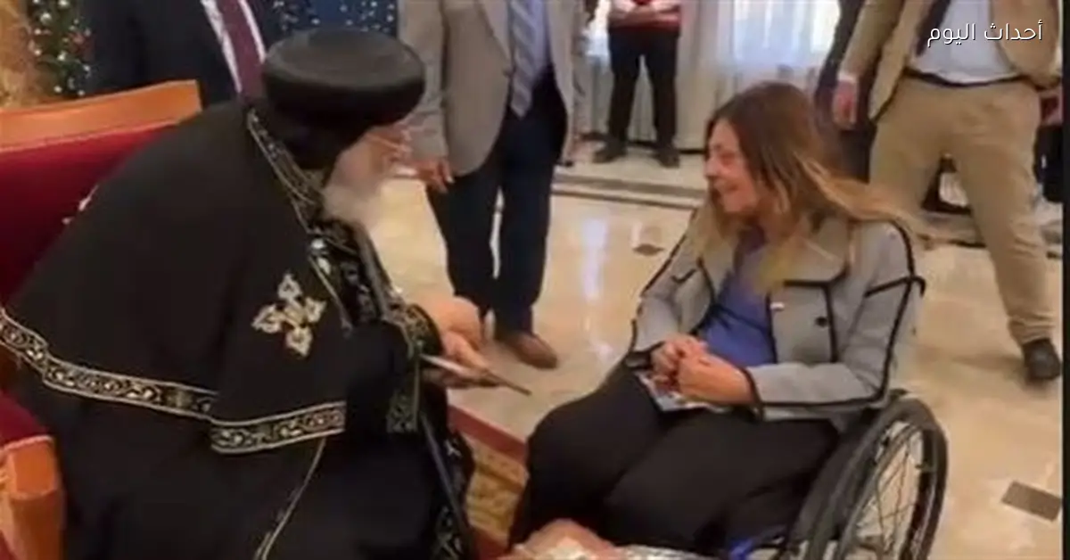 تهنئة المشرف العام للأشخاص ذوي الإعاقة لقداسة البابا