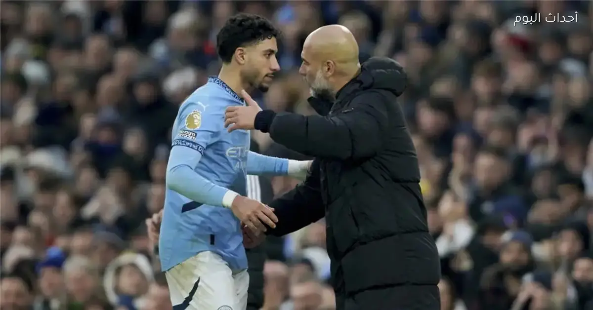 جوارديولا يكشف موعد عودة عمر مرموش إلى مانشستر سيتي بعد استغاثته