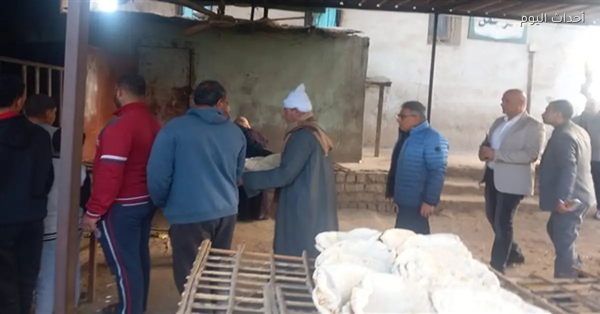 جولات مفاجئة لضبط منظومة الخبز في الدقهلية