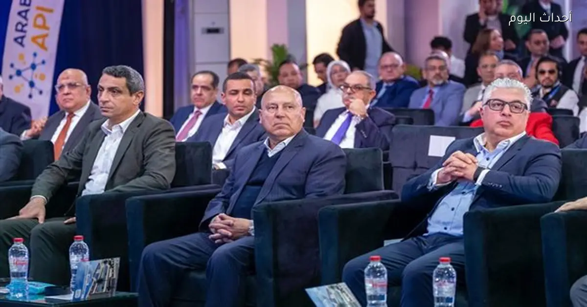 حجر أساس مصنع عربية للخامات الصيدلية في قناة السويس