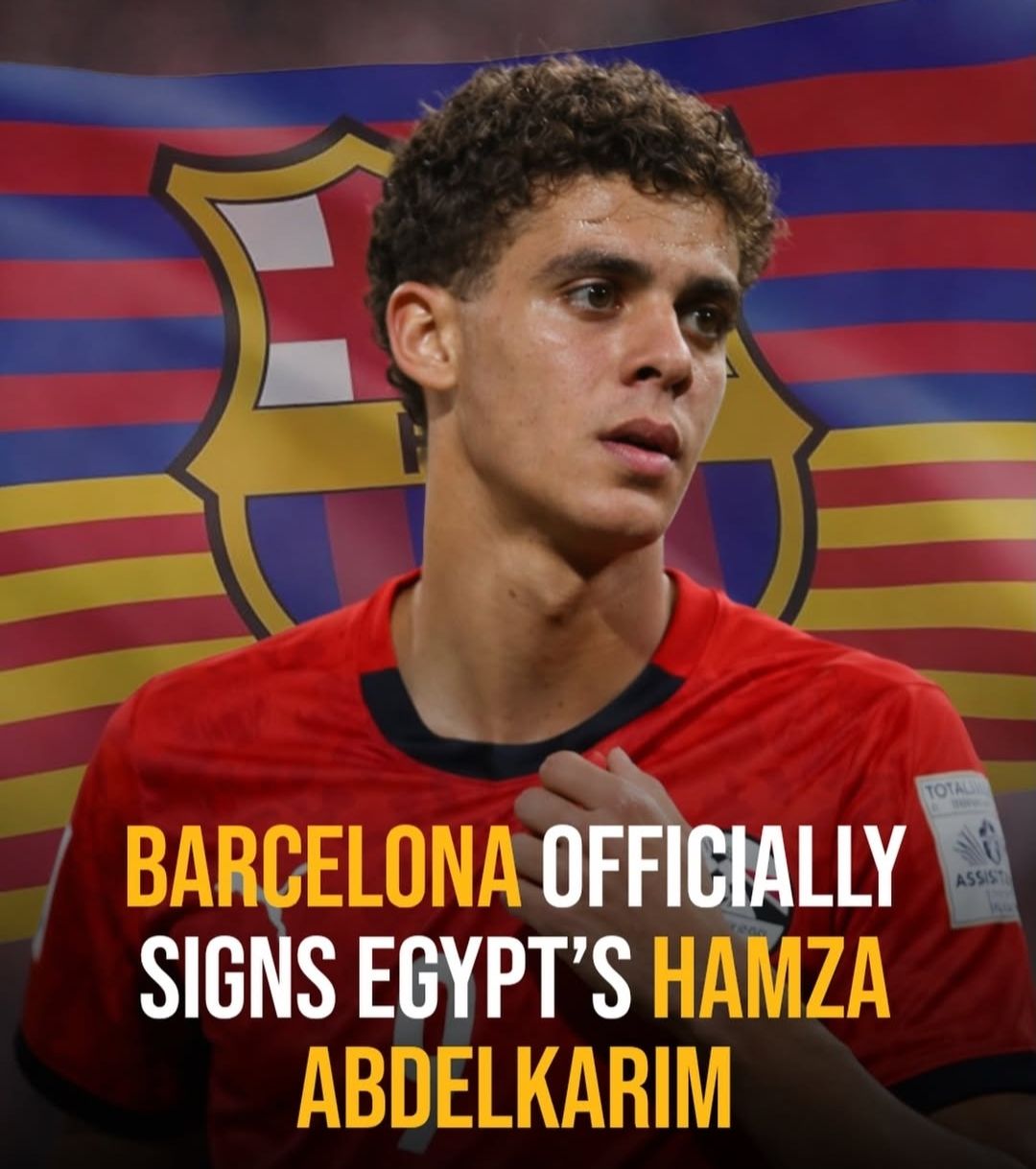 حمزة عبد الكريم لاعبًا في برشلونة