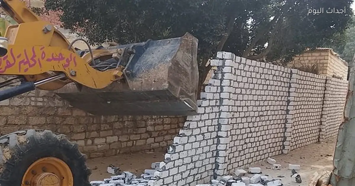 حملات لإزالة التعديات على أراضي الدولة والزراعة في قنا