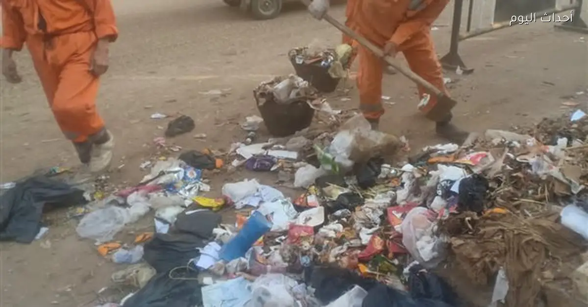 حملات نظافة مستمرة في مركز البداري بأسيوط