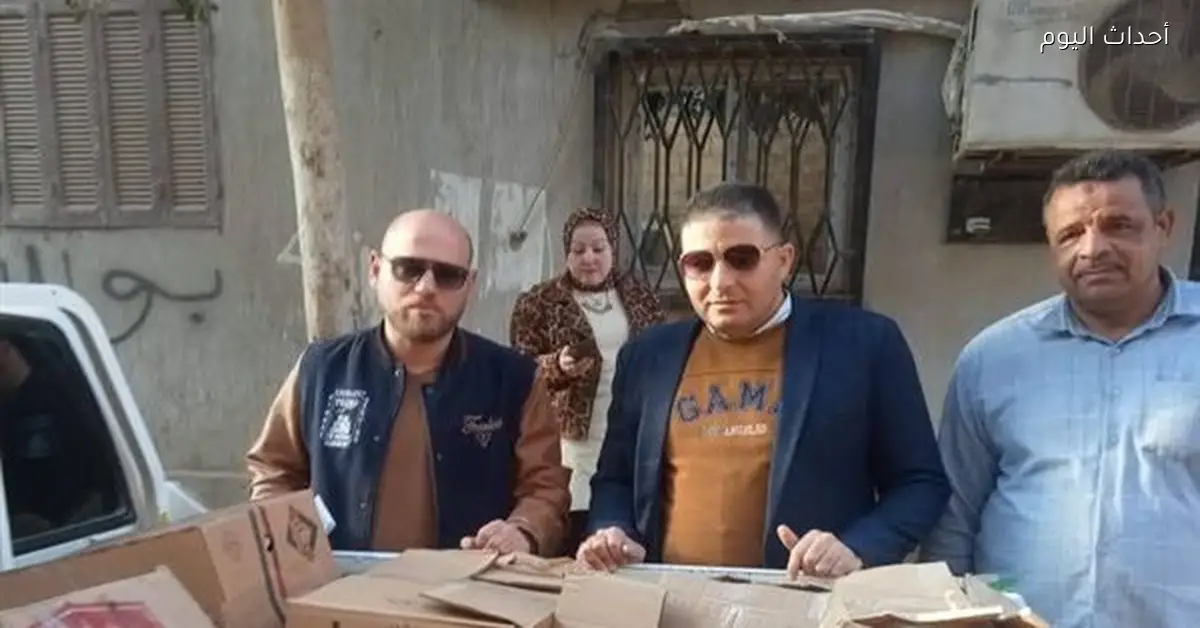 حملة عنتر تضبط سلعاً وتحرر محاضر بمركز ببا ببني سويف