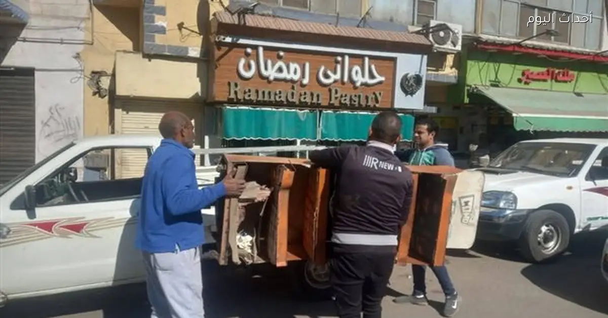 رفع مستوى الخدمات في حي الأربعين بالسويس