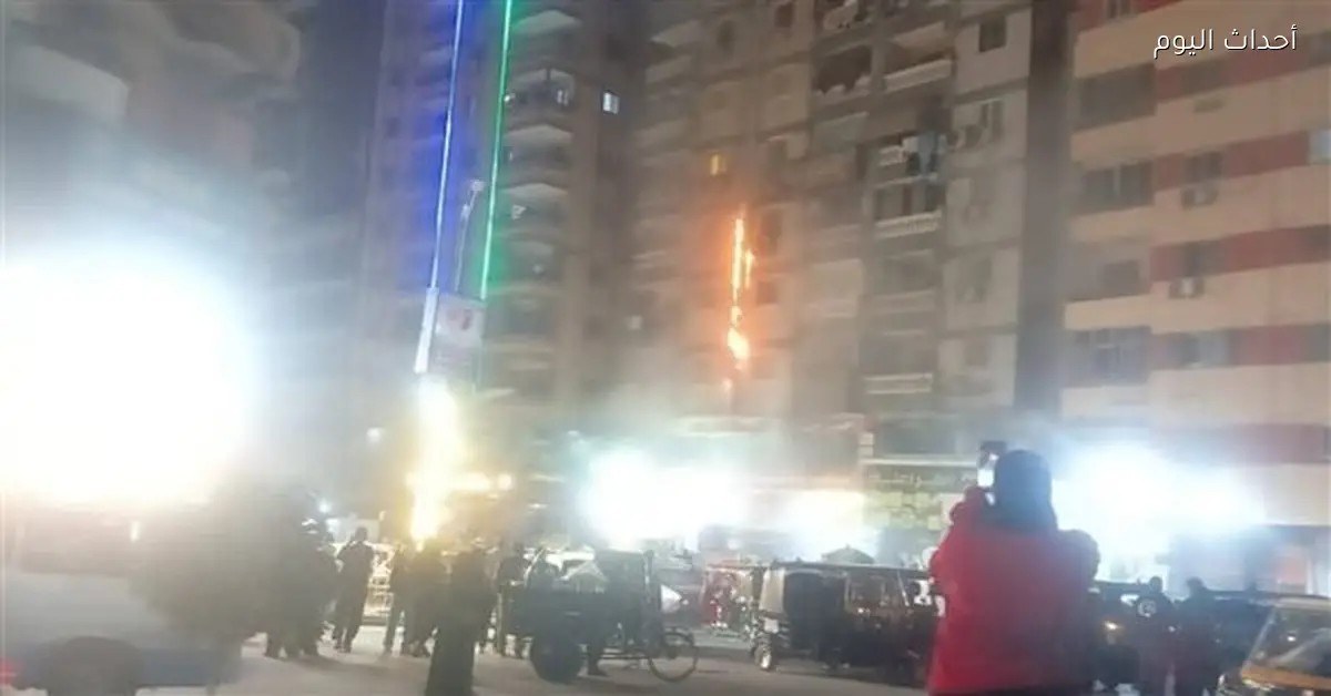 شباب ينقذون الأهالي من حريق أسطوانة بوتاجاز في قنا