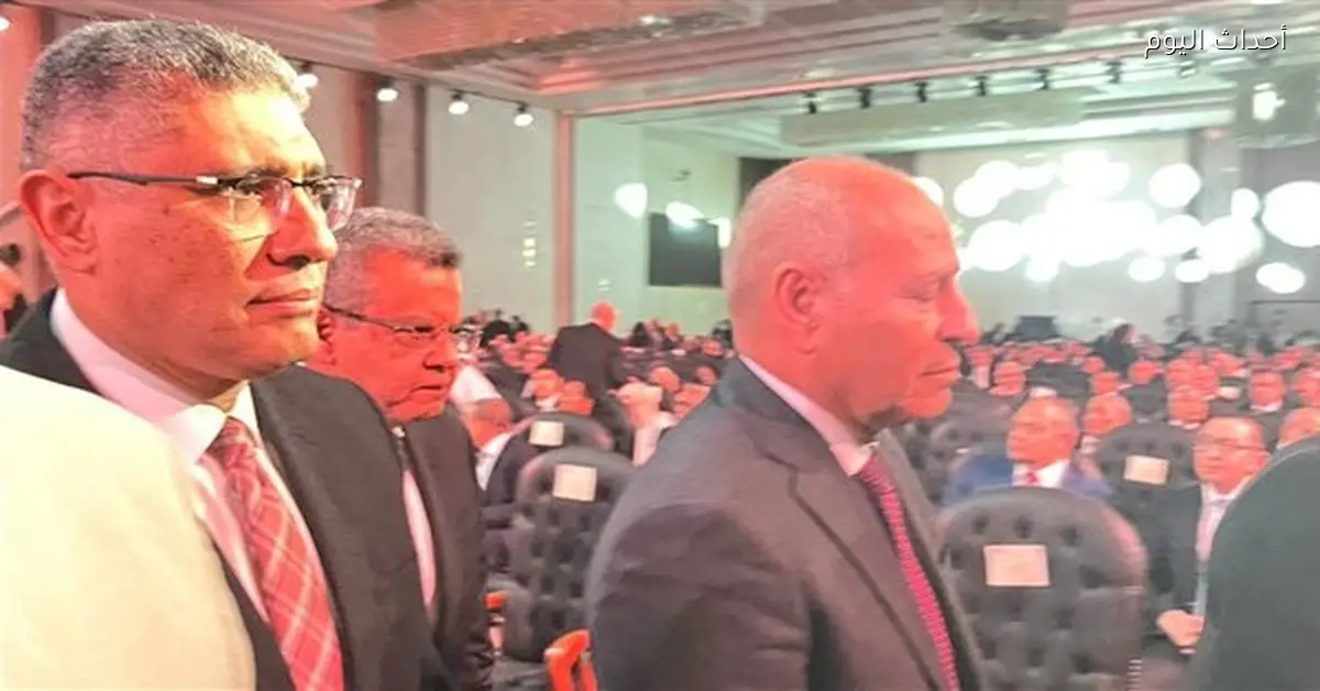 صابر والنجار يتواجدان معًا في احتفالية هيئة قضايا الدولة