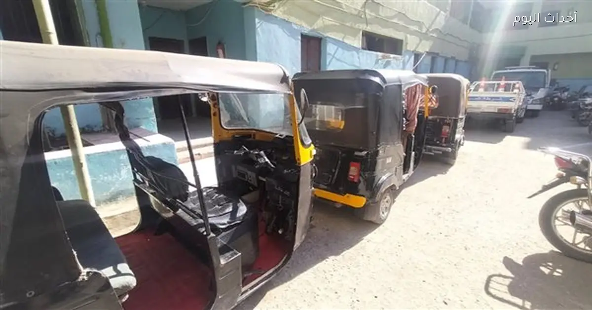 ضبط 30 مخالفة للملصق الإلكتروني في قنا