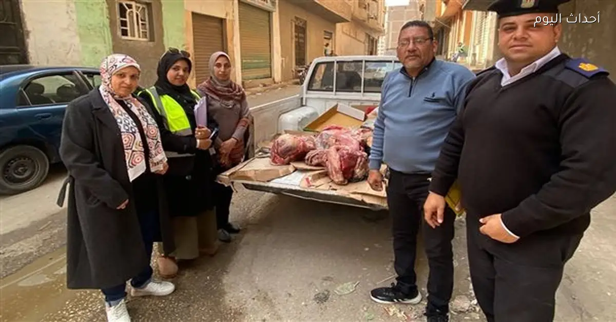 ضبط 80 كيلو لحوم فاسدة في ثلاجة بالأقصر