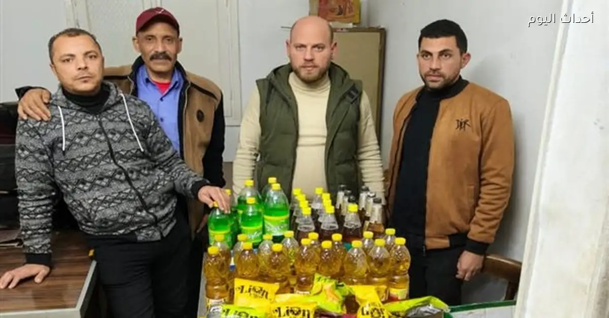 ضبط سلع مجهولة المصدر ومنتهية الصلاحية في بني سويف