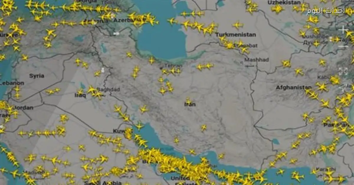عودة حركة الطيران في إيران بعد إغلاق استمر 5 ساعات
