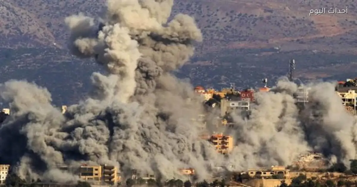 غارة للاحتلال الإسرائيلي على محيط بلدة بنعفول في جنوب لبنان