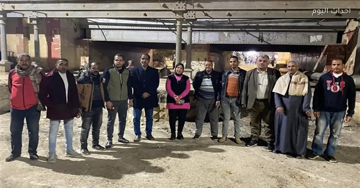 فتح نفق ديروط ورصف طريق الشراقوة في أسيوط