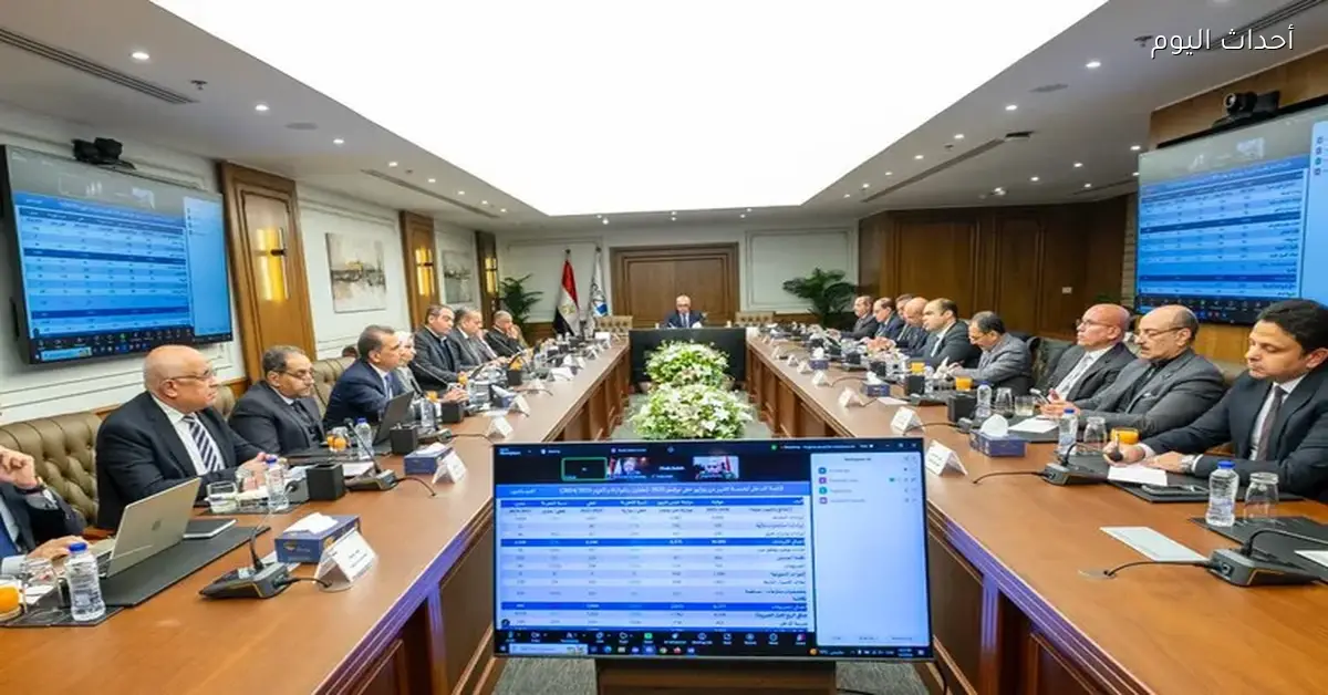 مجلس إدارة اقتصادية قناة السويس يناقش الأداء الترويجي للنصف الأول من 25-26